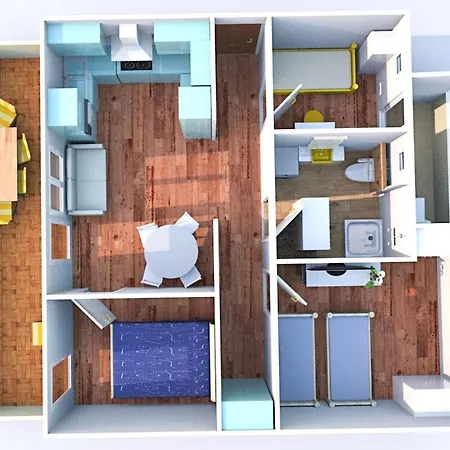 Appartement S Velkou Terasou A Balkonom V Centre Mesta! *